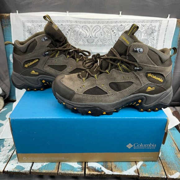 Columbia Coretek Omni Grip Men Hiking Watrprof Boots BM3444-231 Mens Sz8 Worn 1X - Picture 1 of 9